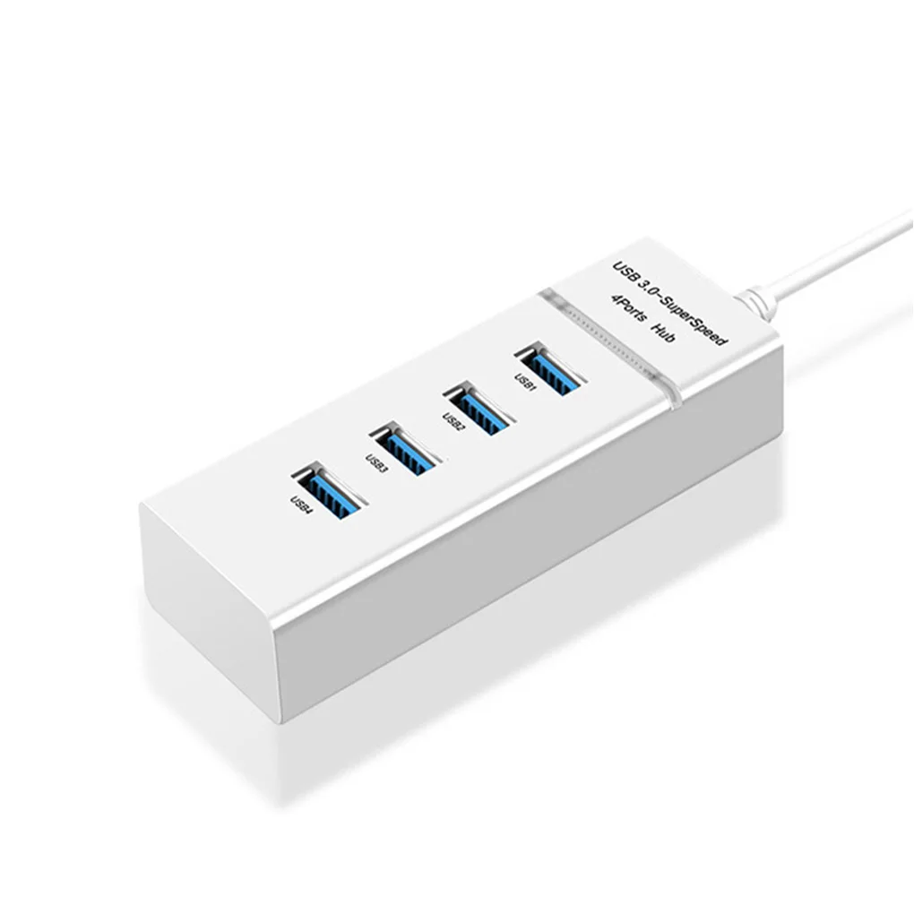 

1/2/3/5 ABS USB 3.0 Hub Portable Replacement 4 Ports Fast Transmission U-disk Mouse Keyboard Notebook Computer Desktop Hubs