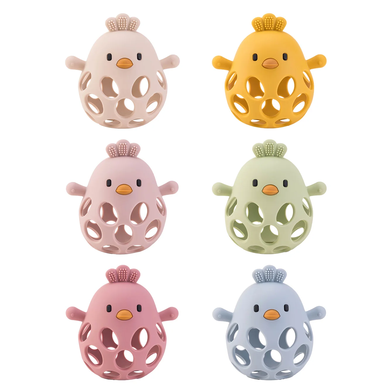 Color Kids 1PCS Silicone Baby Teether Gloves BPA Free Chewable Mittens Anti Biting Hand Protector Infant Teething Toys