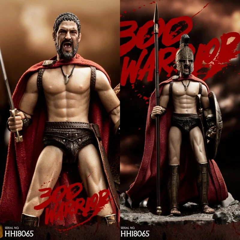 Hhmodel Hh18065 1/12 Uomini Soldato Leonidas Spartan 300 Warrior Set Completo 6 ''Action Figure Ventagli Da Collezione Regali