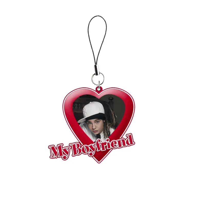 Trendy Hip Hop Artist Keychain - Stylish Musician-Inspired Gift