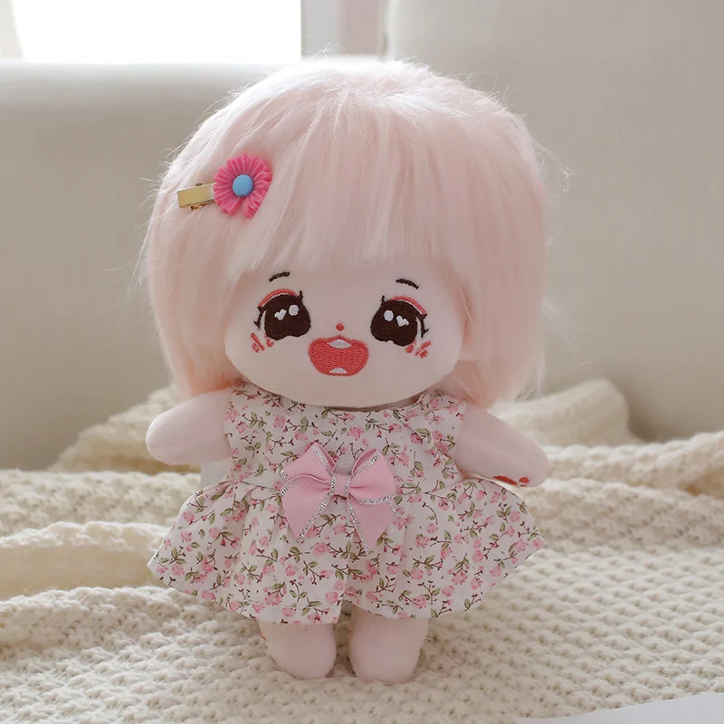 thumbnail image 1 of Muñecos de peluche de 20cm para niños, figuras de algodón de personajes de Anime, juguetes personalizados, regalo de cumpleaños, 1 of 5