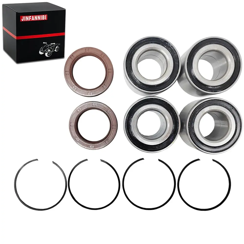 Front Rear Wheel Bearing & Seals Kit For Can-Am Maverick Sport 1000R DPS XMR MAX Commander 800 1000 MAX  Defender Max HD10