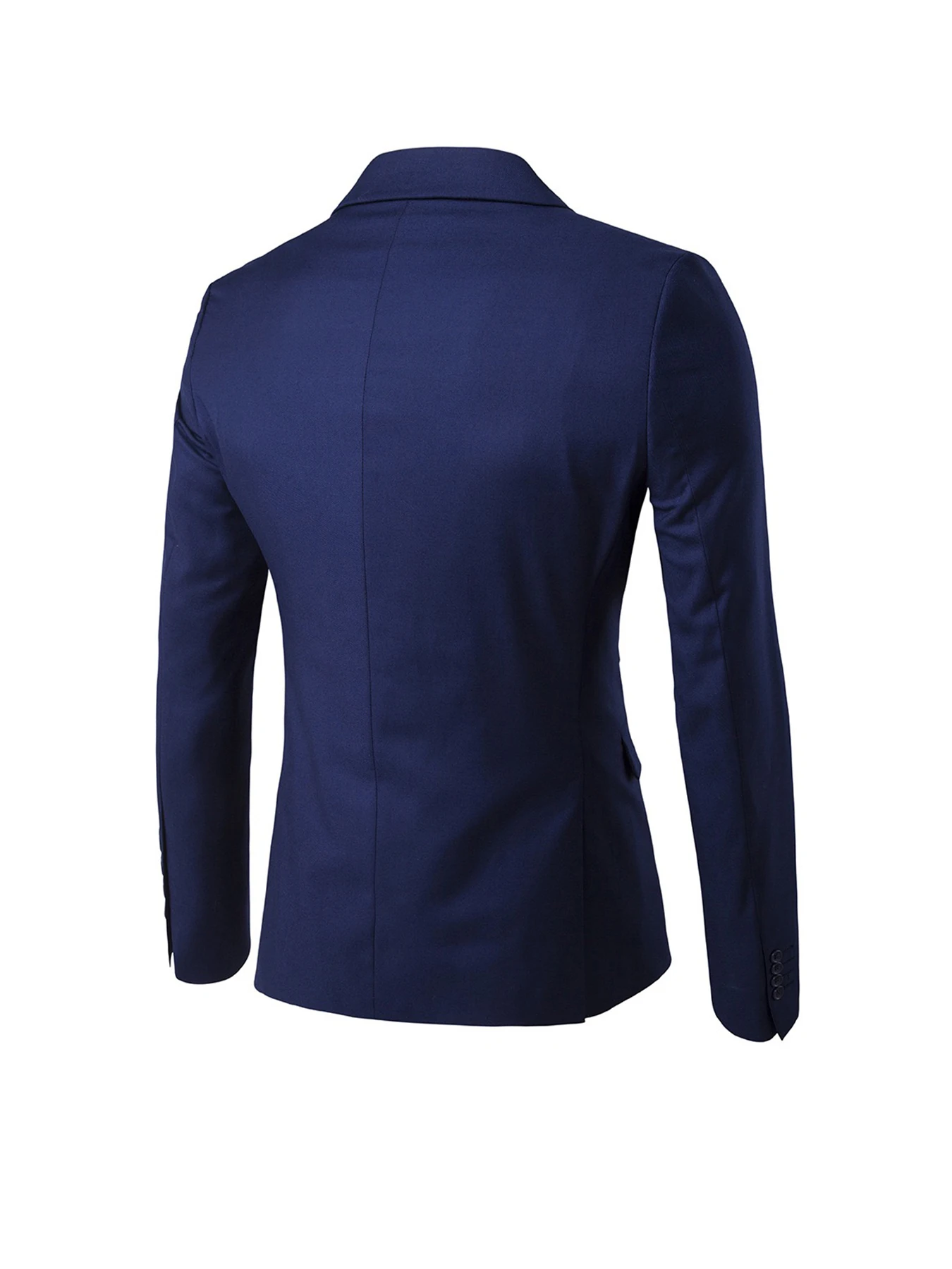 Mens Suit Four Seasons Men's Suit Three-piece Set Fashionable and Casual Formal Occasion Wedding Single-breasted Two-button Vest Trousers