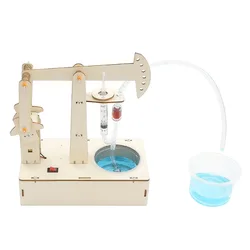 STEM DIY Water Pump Model Kit - Educational and Creative Building Toy (Pumping Unit Model)