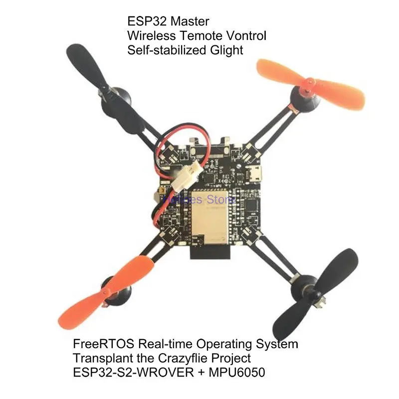 

ESP32S2 Open Source Quadcopter ESP-Drone Drone Model Wifi Remote Control Crazyflie