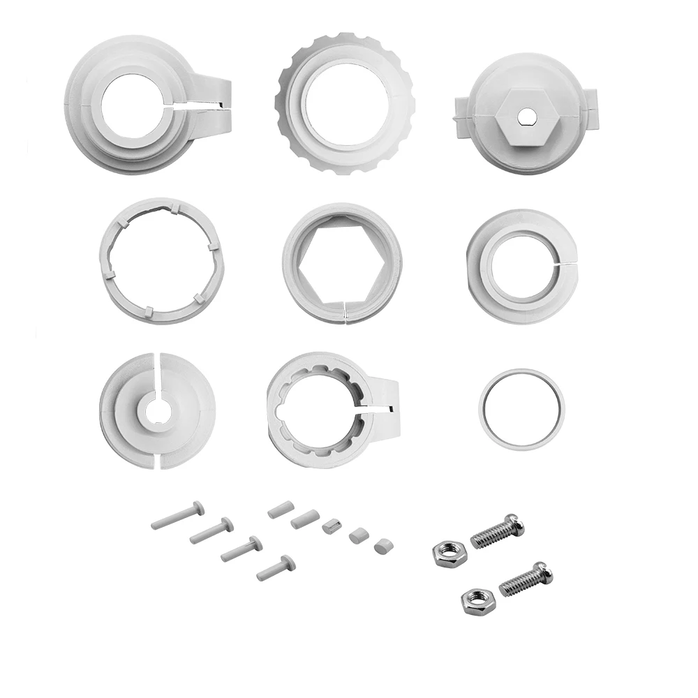 TRV Valve Adapters TRV Valve Adapters Connector For Tuya Zigbee WiFi Smart Radiator Thermostat Valve M30*1.5/M28*1.5 Head Adaptor TRV602/TRV604