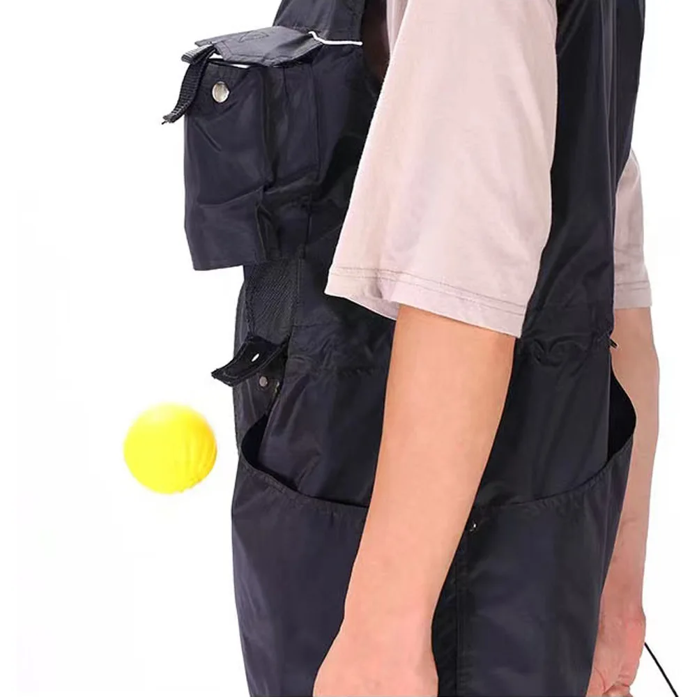 Dog trainer vest with funnel Multiple pockets Anti Fight Bite Dog