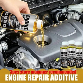 Agente Riparatore per Motori Auto, Riduce il Consumo di Carburante, Additivo per Olio Diesel, Pulitore per Motori e Convertitori Catalitici