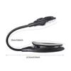 Mini LED Book Clip Light Adjustable Desk Clip Lamp LED Reading Lamp Portable Night Light Clamp for Dorm Bedroom Outdoor Travel 6