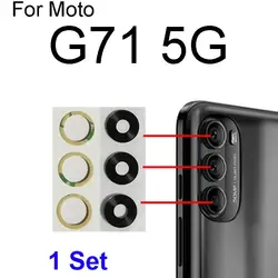 Rear Camera Lens Glass with Adhesive Sticker Replacement for Motorola Moto G Series (Small Lens)