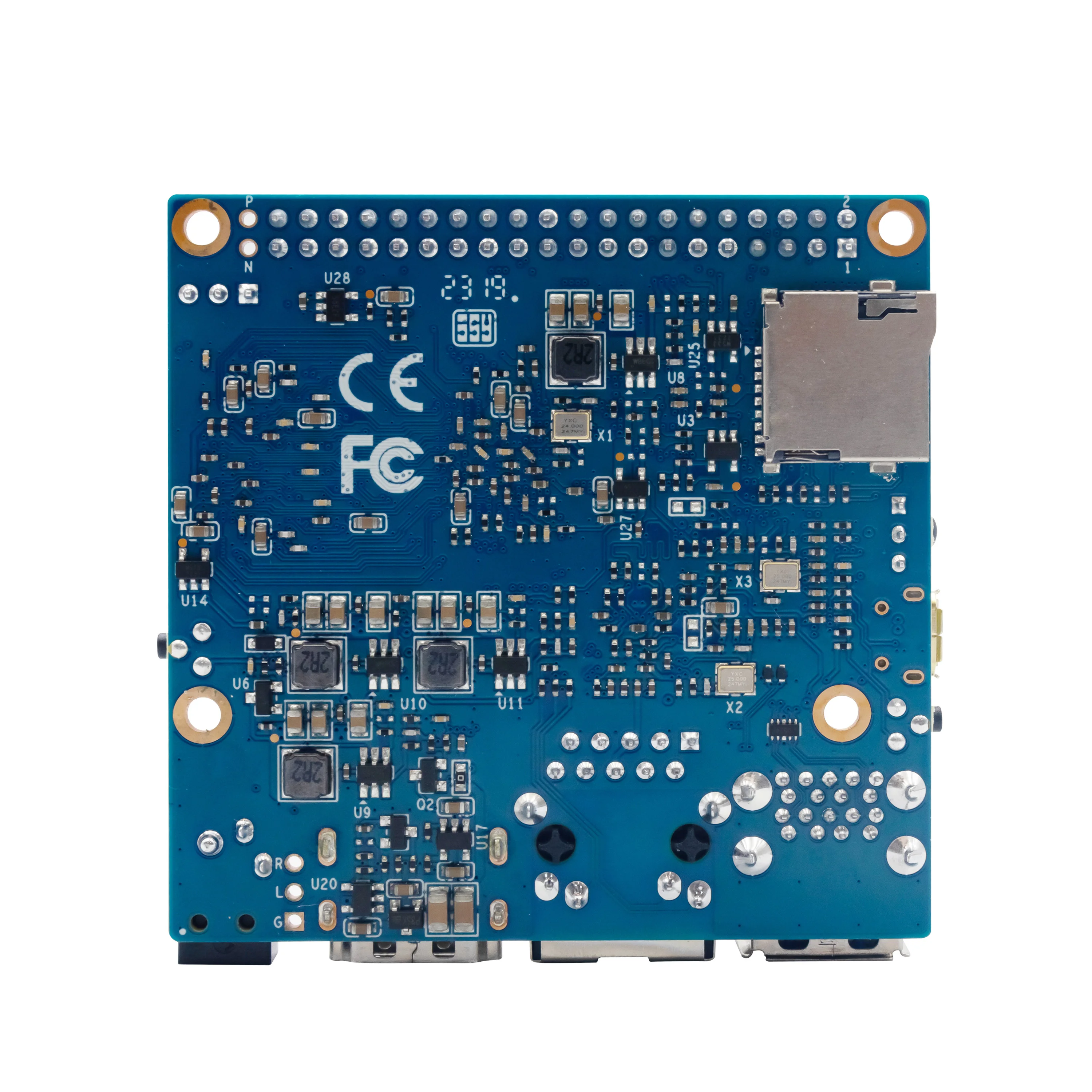 Banana pi Bpi-m2 Pro Amlogic S905x3 Quad Core Cortex-a55 Mali-g31 Placa de Demonstração 2gb Lpddr4 16gb Emmc com Wifi bt Sbc Única Placa - Imagem 6
