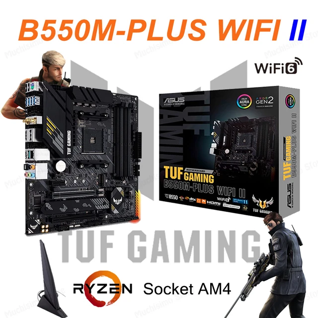 Asus Tuf Gaming B550m Plus (wi-fi) Micro-atx B550m Amd B550 Ddr4