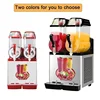 Hot Sale Commercial Large Capacity 45L 3Tanks Slush Machine/ Electric Fully Automatic Slushie Machine 6