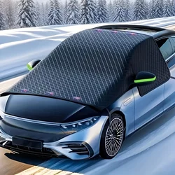 Premium Oxford Fabric Car Windshield Snow and Sun Protector (1pc)