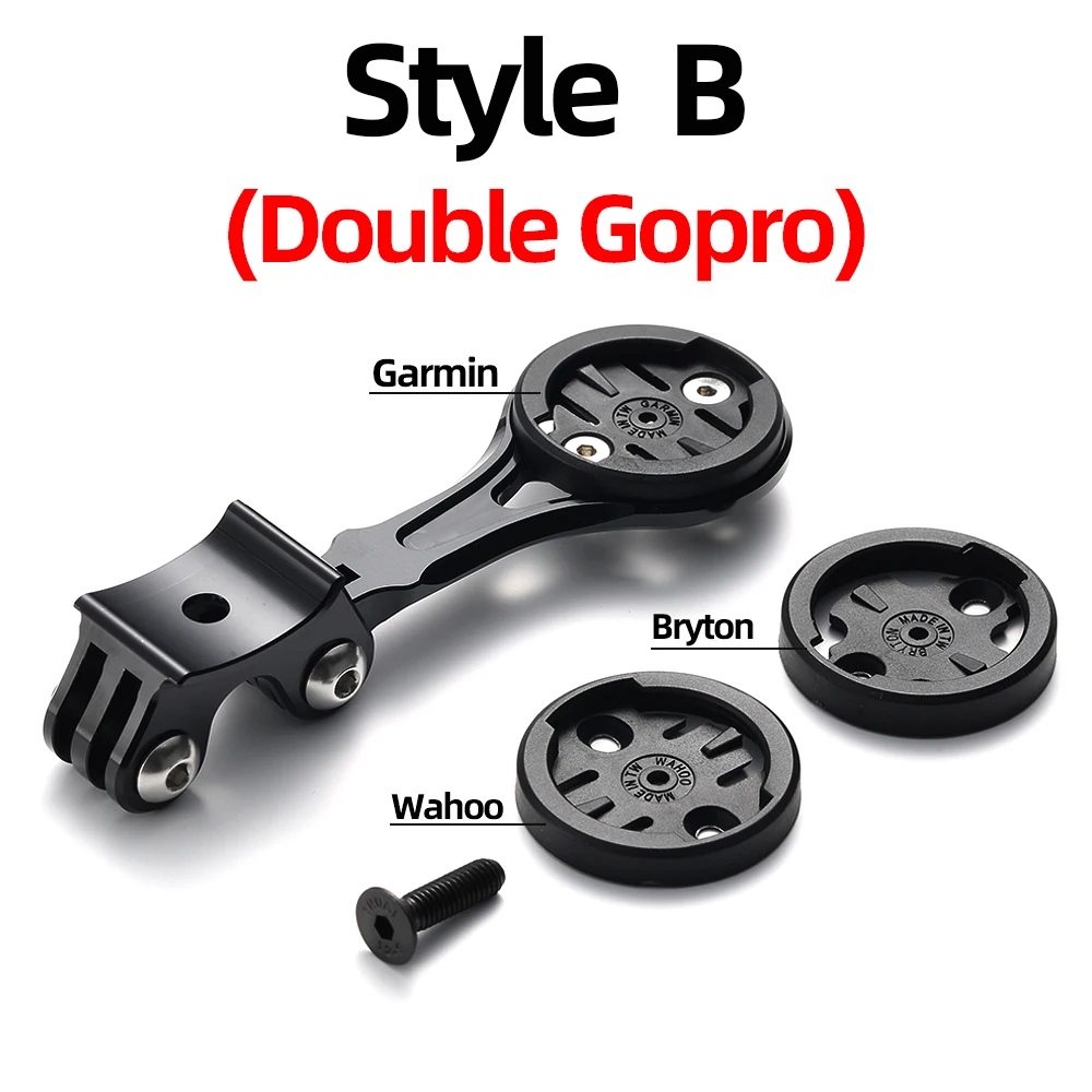thumbnail image 2 of IGPSPORT M83 Bike Computer Mount - Universal Handlebar Mount For Garmin, Wahoo, Bryton Computers 2 of 11
