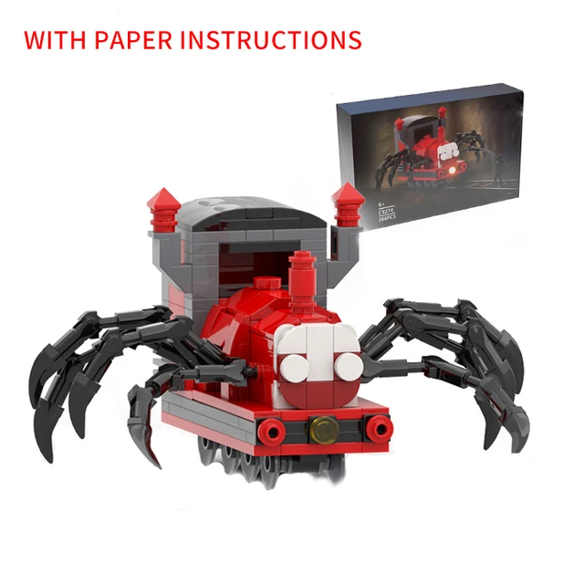 Moc horror jogo figura monstro aranha animal charles trem bloco de  construção choo-choo charles modelo de brinquedo tijolos brinquedo crianças  presente - AliExpress