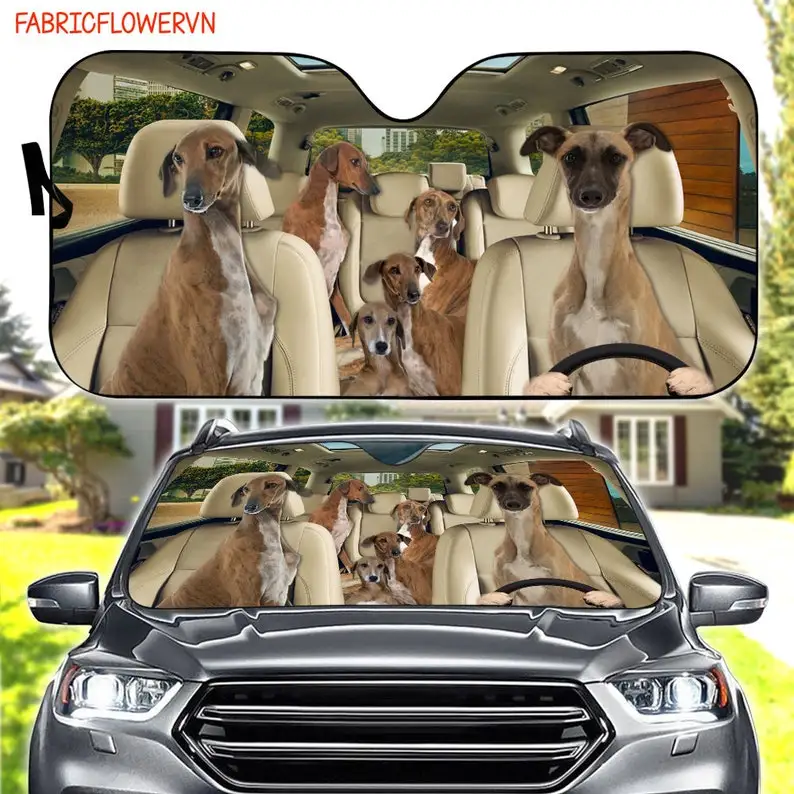 

Azawakh Car Sunshade, Azawakh Car Decoration, Azawakh Windshield, Dog Lovers, Dog Car Sunshade, Gift For Mom, Gift For Dad