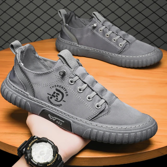 Cloth Shoes Men's Shoes Men's Casual Shoes New Breathable Ice Silk Cloth  Shoes Men Sneakers Zapatos