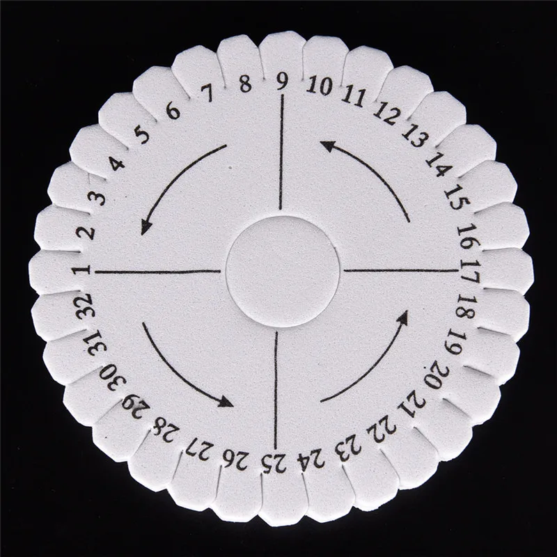 

1Pc Round Square Bracelet Knitting Round And Square Kumihimo Beading Cord Disc/Disk Disc Disk Tray Braided Rope Weaving Tools
