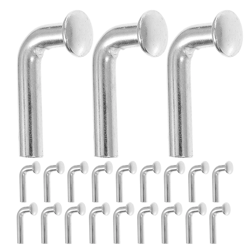 

50 Pcs Pallet Racking Drop Pin Shelves Accessories Belts J Bolt Safety Water Buckets Snap