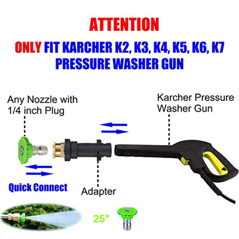 Pressure Washer Patio Cleaner Floor Scrubber Surface Cleaner Brush For  Karcher Lavor Champion Sterwins Parkside Pressure Washer - AliExpress