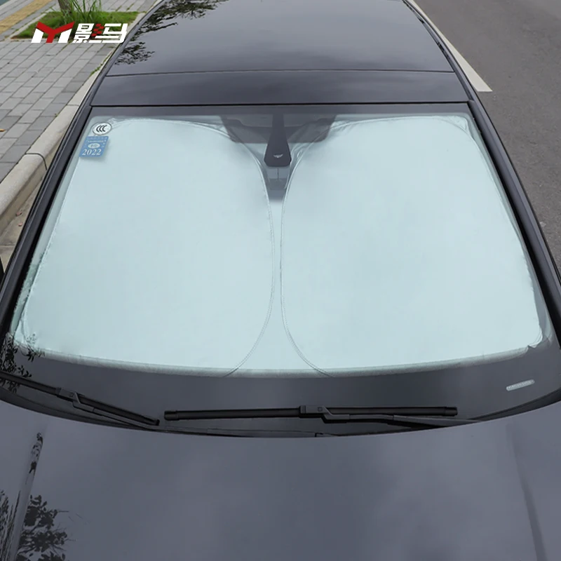 폭스바겐 골프 8 mk8 gti pro R-Line용 접이식 전면 윈드 실드, 자동차 햇빛 차단, 핫 햇빛가리개
