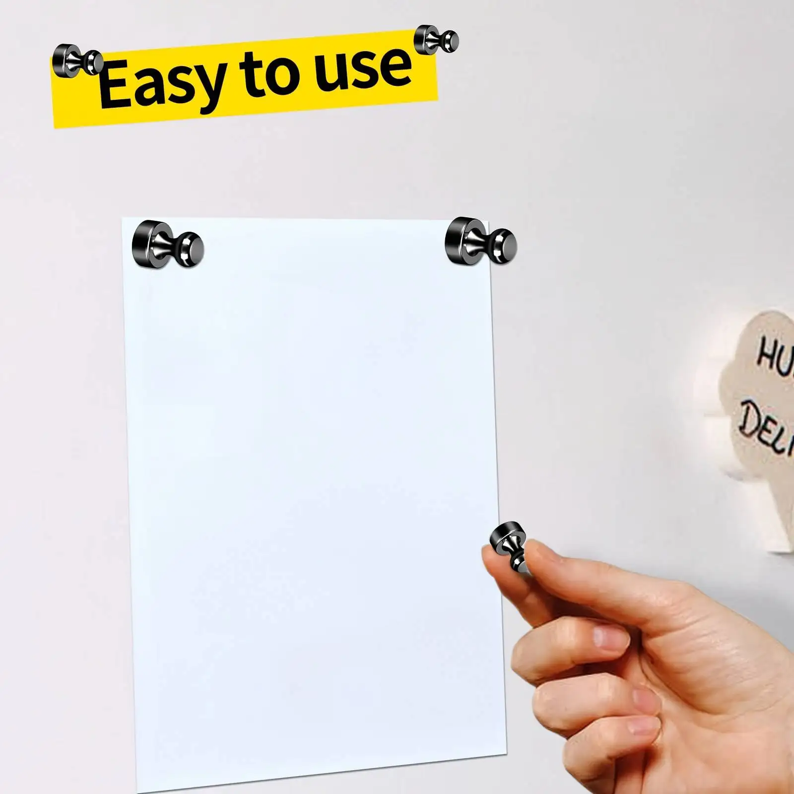 D12X16 Magnets 12/20/30/40/60pcs For Whiteboard Office Small Push Pin for home