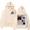 New Rapper Myke Towers Album Cover Graphic Sweatshirt  Vintage Hip Hop Hoodies Unisex Casual Fleece Pullovers Hoodie Streetwear 5