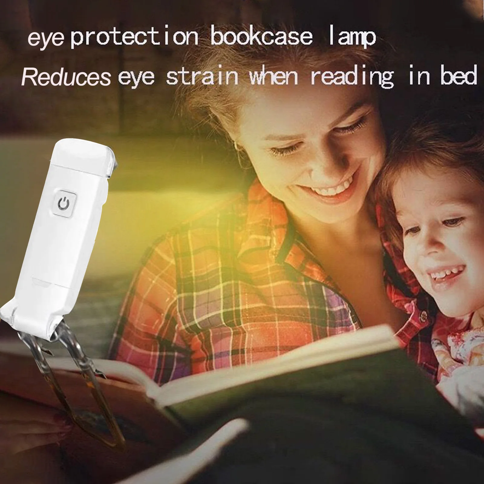 Led Usb Rechargeable Book Reading Light Brightness Adjustable Eye