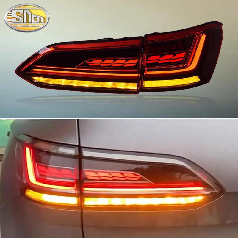 

Car LED Taillight Tail Light For Volkswagen Touareg 2019-2023 LED Rear Running Lamp + Brake Lamp + Reverse + Dynamic Turn Signal