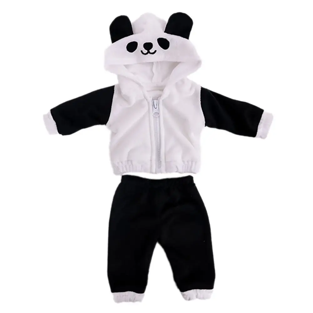 Plush Animal Doll Clothes Hoodies Pants Set
