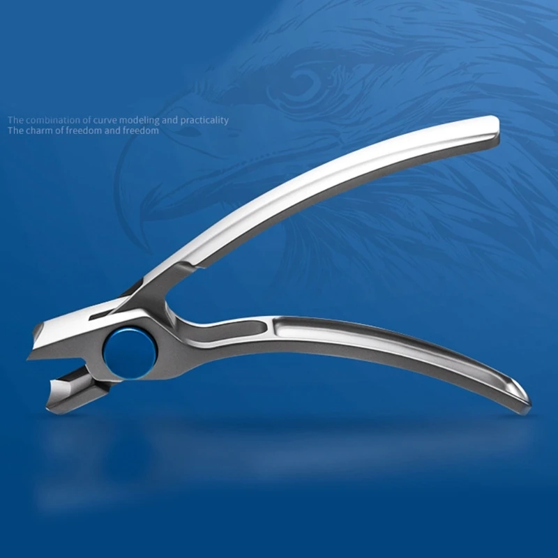 Versatile Set Heavy Duty Toe with Wide Jaw Opening Includes File and Splatter proof Nippers