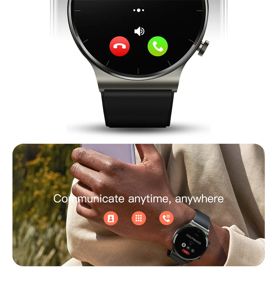 2022 Full Touch Smart Watch Men Support Bluetooth Call Sport Waterproof Women Privacy Settings Smart Watch For Android Ios Phone