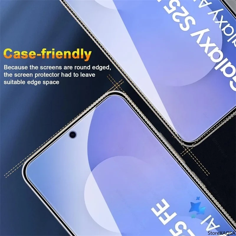 Premium 9H Tempered Glass Screen Protector - Pack of 4