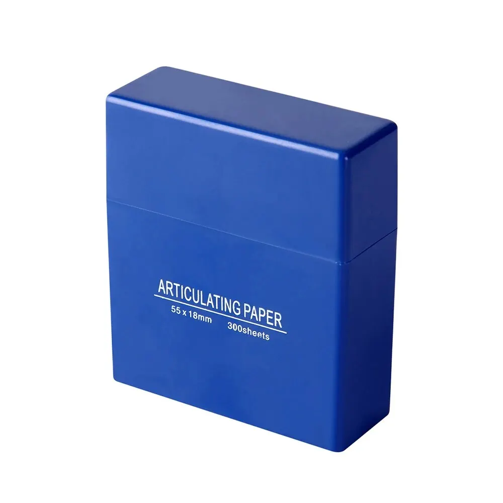 300Sheets/Box Dental Articulating Paper Double-sided Bite Strips Tooth Whitening Articulation Paper Dentistry Materials Best Sellers In Beauty & Health