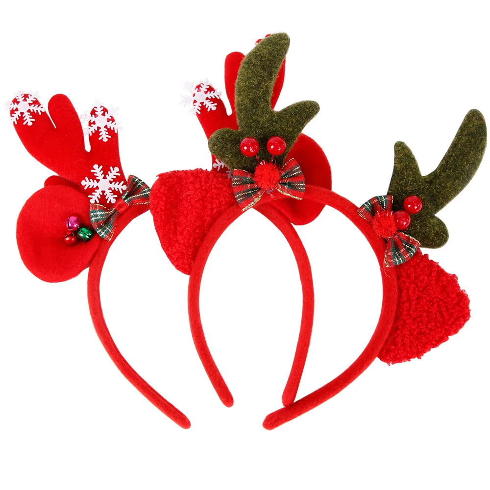 Christmas Antler Headband, Christmas Decoration, Hair Accessories For Children, Cute Elk Headdress