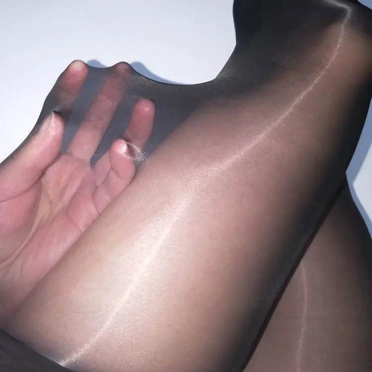 Sexy Socken, ölige Strumpfhosen, glänzende, glatte Tanzstrümpfe, Neun-Punkte-Socken für Männer und Frauen, Anti-Haken-Strumpfhose – Detail 7
