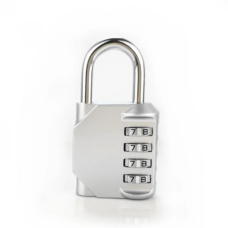 Mini Cabinet Door Lock Home Backpack Luggage Bag Student Dormitory Jian Shengfang Padlock 4 Digit Password Anti-theft Lock cabinet safety lock mini padlock security padlock door lock travel padlock luggage padlock cabinet lock digit combination lock combination lock door safety lock sliding door lock