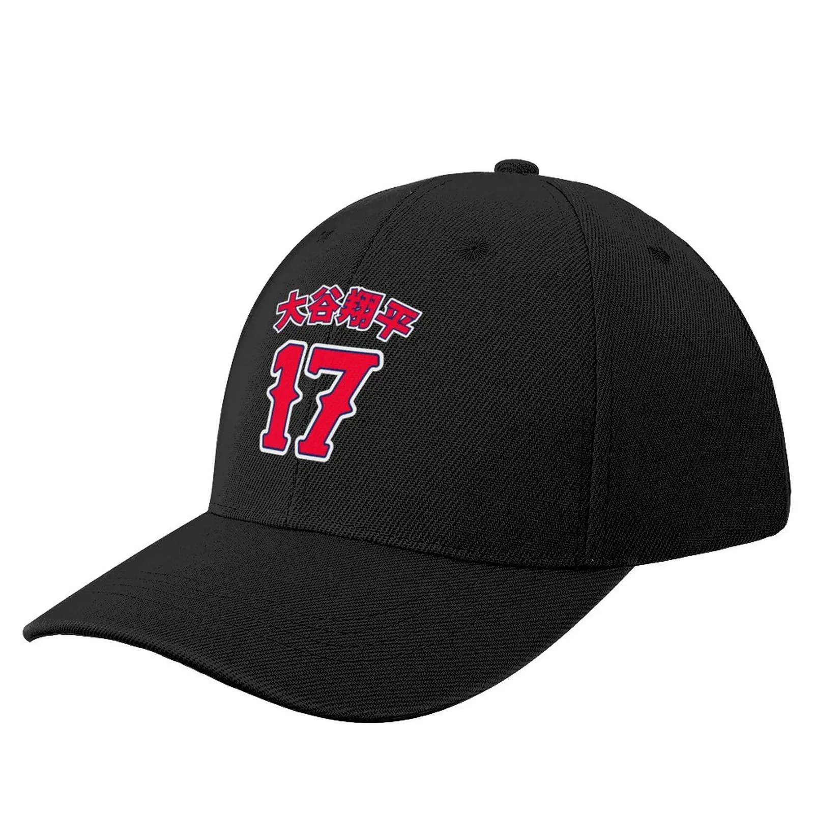 

Kanji-Ohtani Shohei for Red base Baseball Cap Ball Cap Anime Hat Men Golf Wear Women's