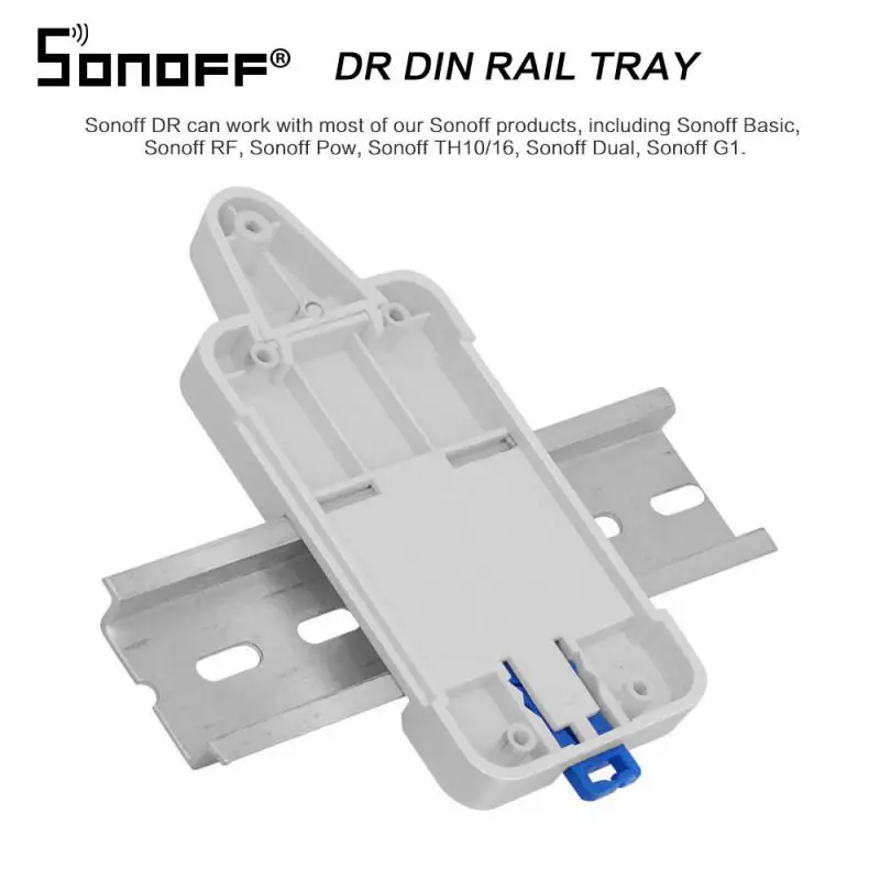 SONOFF DR DIN рейка лоток для базового/RF/ Pow/ TH10/16/ Wifi смарт-переключатель Чехол