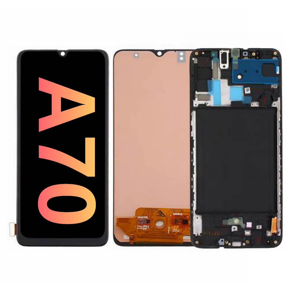 

6.7" LCD Original Display For Samsung Galaxy A70 A705 A705F SM-A705MN LCD Display Touch Screen Digitizer Assembly With Frame