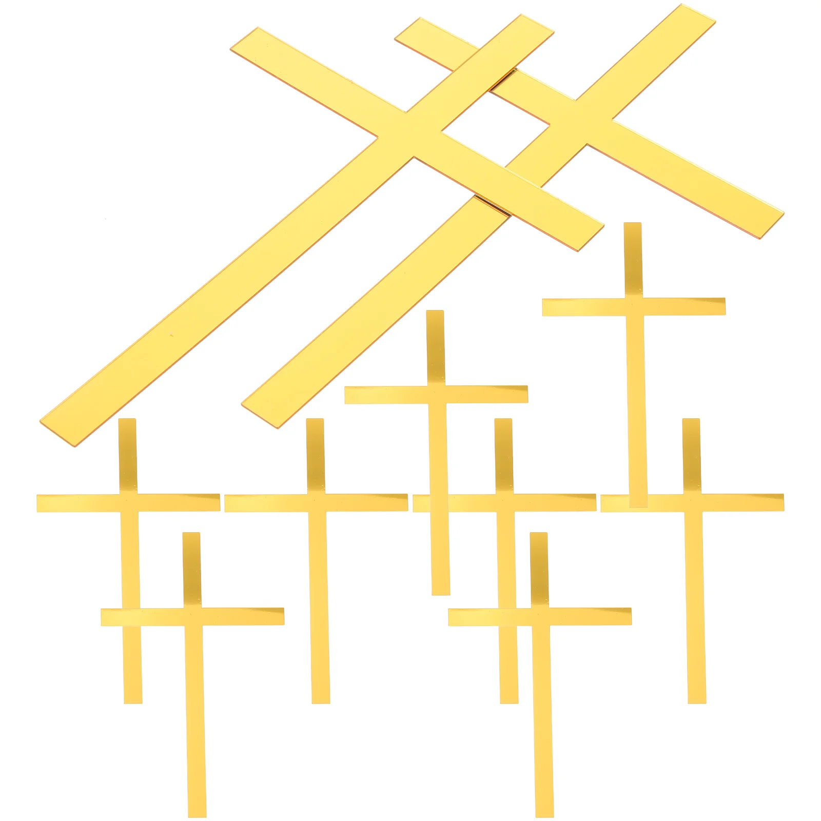 

Cross Cake Dessert Toppers Cake Inserted Cards Part Baptism Cupcake Toppers for Brithday Wedding Christmas Decoration