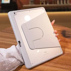 Funda versátil para tableta con soporte para lápiz y rotación de 360°