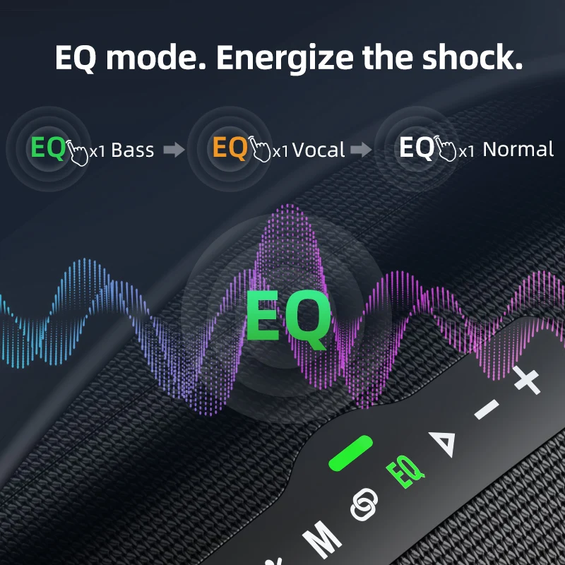 ZEALOT S98 Wireless Speaker 160W Portable Outdoor RGB Color Lights