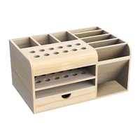 Multi-Functional Tool Rack Wooden Tools Desktop Stationary 2