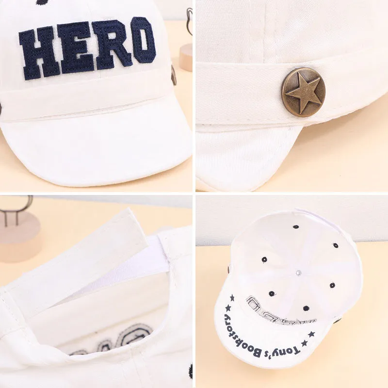 Baby Summer Hat Fashion Letter Baby Boy Girl Baseball Cap Soft Brim Infant Toddler Adjustable Peaked Caps baby hat,baseball cap