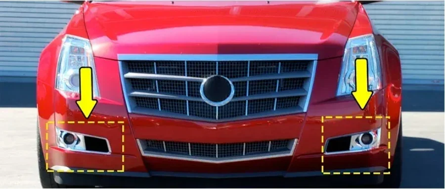 キャデラック CTS 2008 2009 2010 2011 2012 交換フロントフォグライト