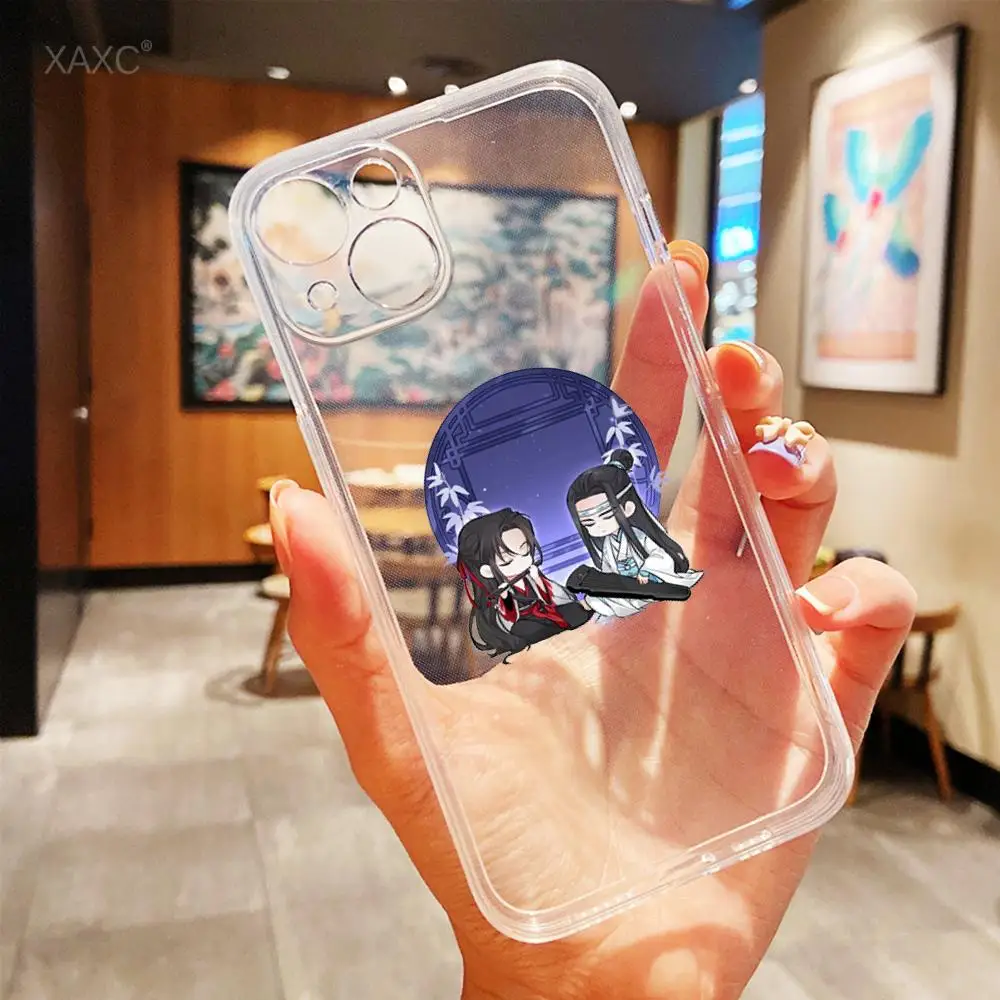 Elegant Mo DAO Zu Shi Transparent Phone Case