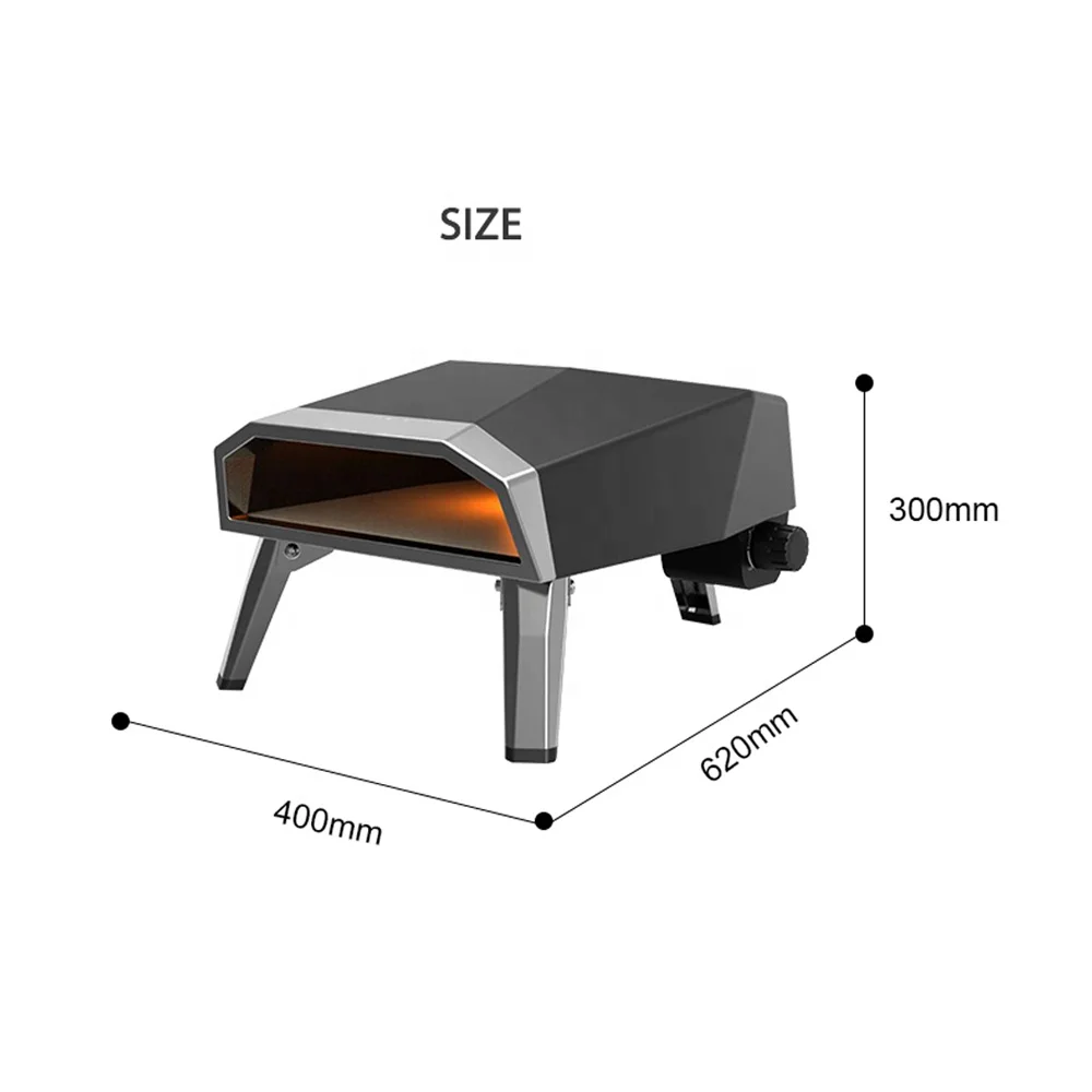 Multi-fuction Stainless Steel Toaster Oven Steak Maker Gas Pizza Ovens