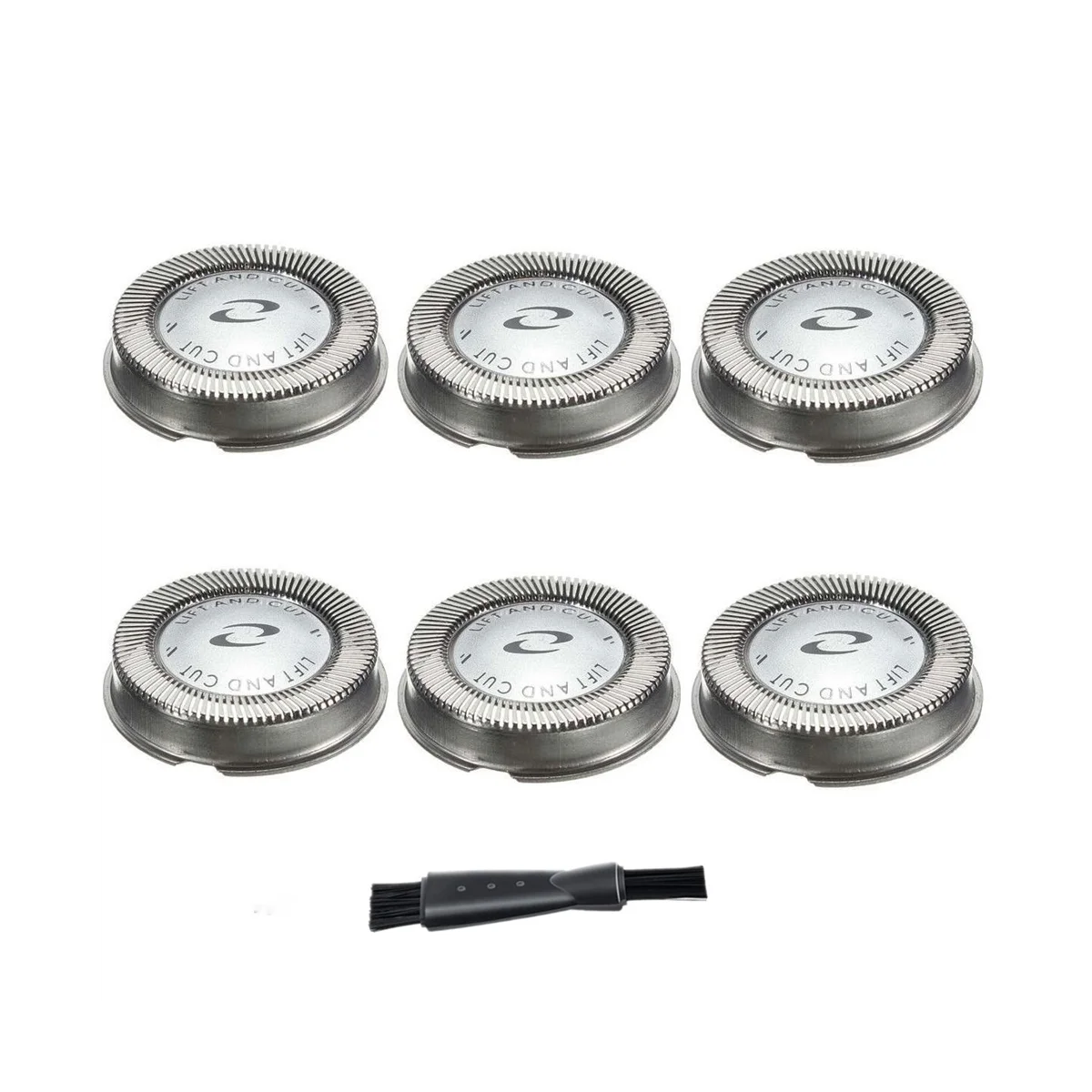 

6Pcs Replacement Blade Shaver Head for HQ3 HQ4 HQ54 HQ56 HQ55 HQ851 HQ912 HQ136 HQ6900 HQ6940 HQ6868